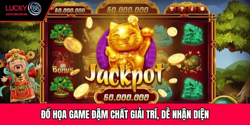 Đồ họa game đậm chất giải trí, dễ nhận diện