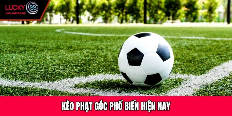 Kèo phạt góc phổ biến hiện nay